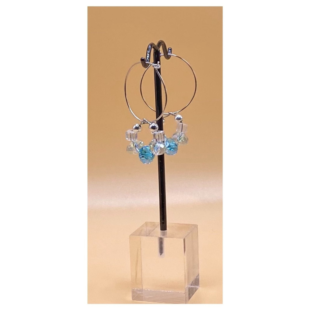 Fun Handmade Vintage looking Jewelry - Blue